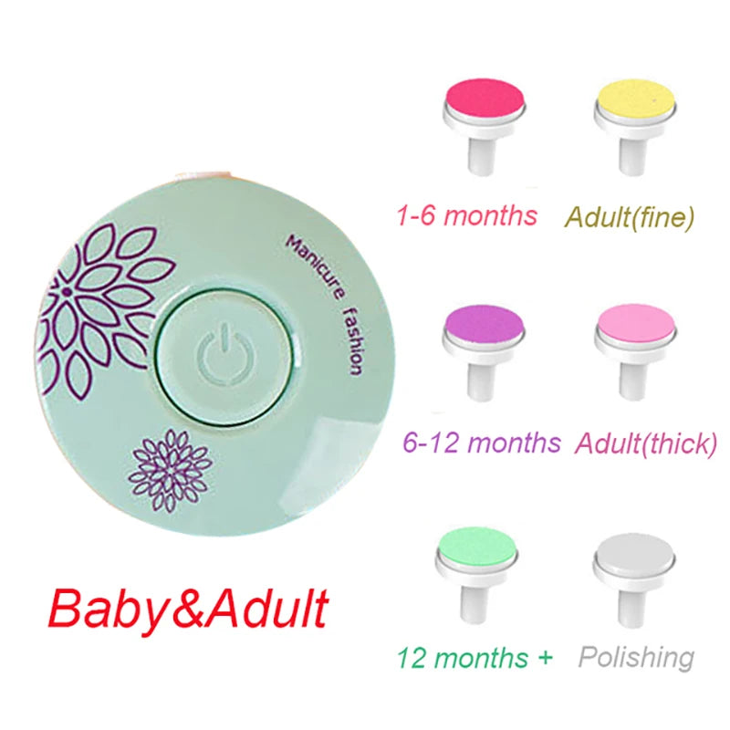 Baby Electric Nail Trimmer Kit